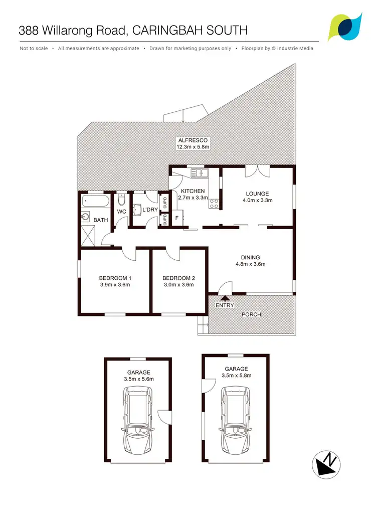 Floorplan of Homely house listing, 388 Willarong Road, Caringbah South NSW 2229