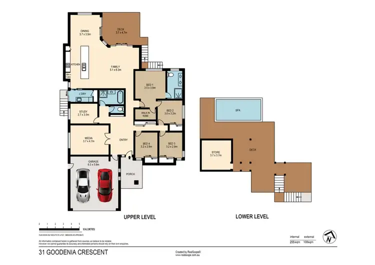 Floorplan of Homely house listing, 31 Goodenia Crescent, Seventeen Mile Rocks QLD 4073