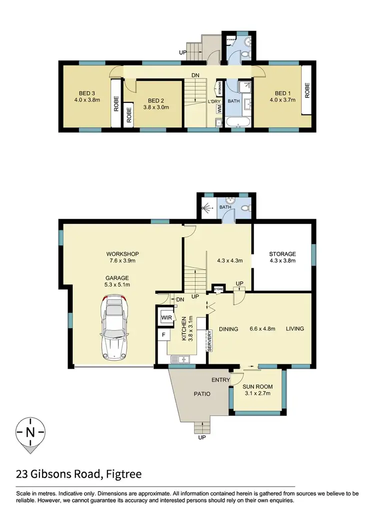 Floorplan of Homely house listing, 23 Gibsons Road, Figtree NSW 2525