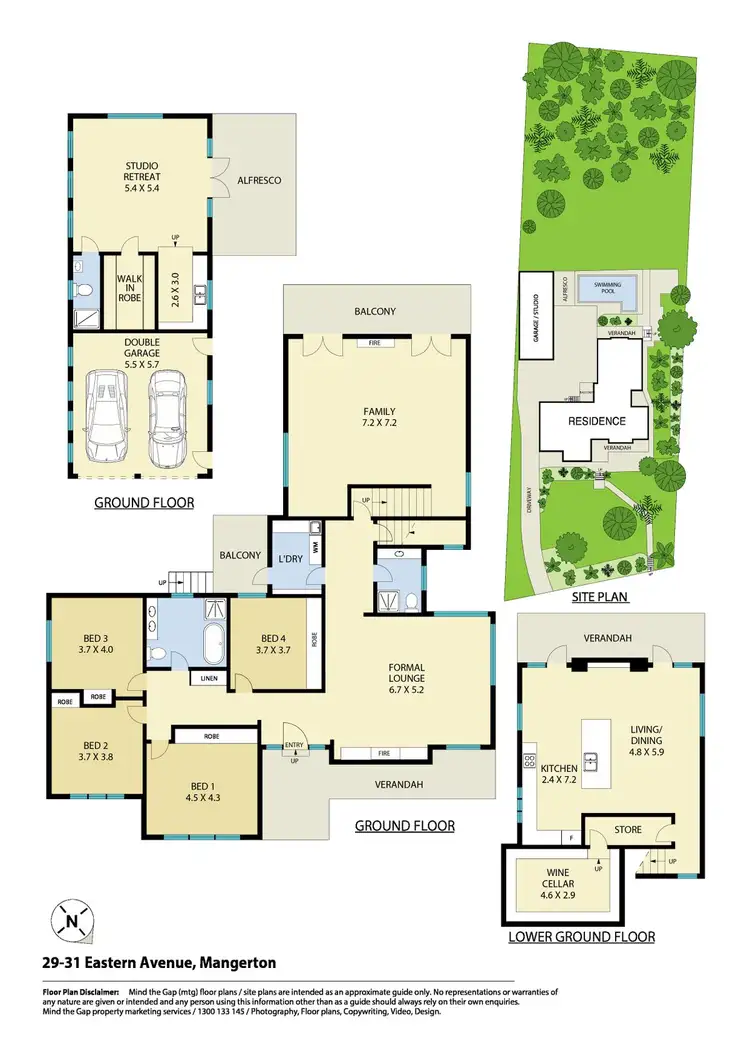 Floorplan of Homely house listing, 29-31 Eastern Avenue, Mangerton NSW 2500