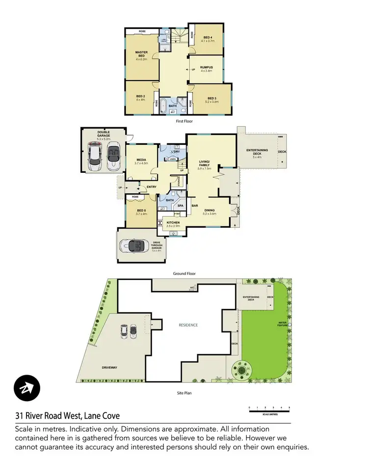 Floorplan of Homely house listing, 31 River Road West, Lane Cove NSW 2066