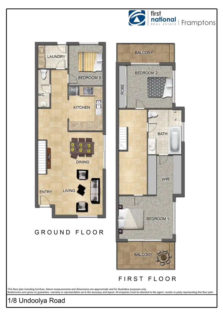 Floorplan of Homely unit listing, 1/8 Undoolya Road, East Side NT 870