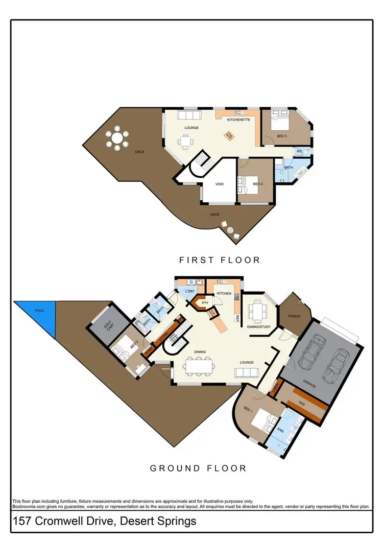 Floorplan of Homely house listing, 157 Cromwell Drive, Desert Springs NT 870
