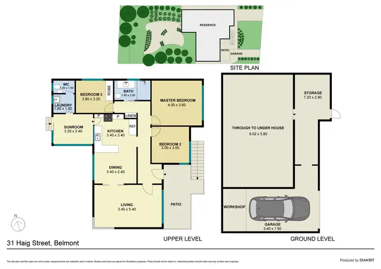 Floorplan of Homely house listing, 31 Haig Street, Belmont NSW 2280