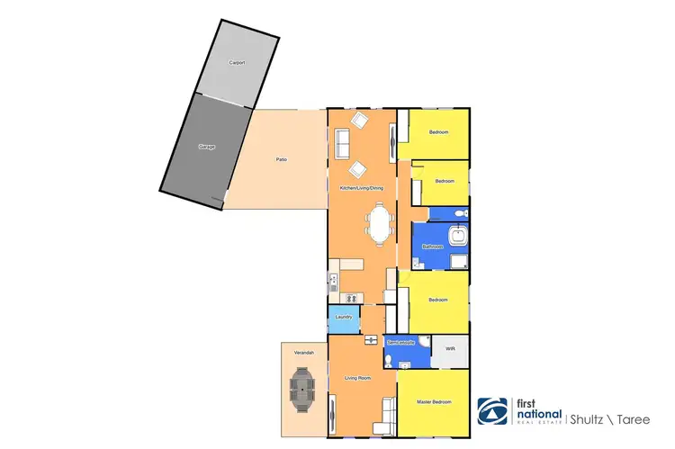 Floorplan of Homely house listing, 16 Woodcliff Parade, Taree NSW 2430
