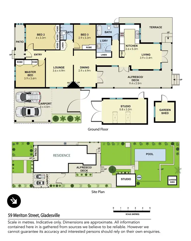 Floorplan of Homely house listing, 59 Meriton Street, Gladesville NSW 2111
