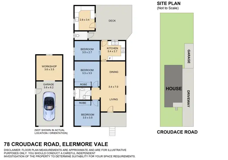 Floorplan of Homely house listing, 78 Croudace Road, Elermore Vale NSW 2287