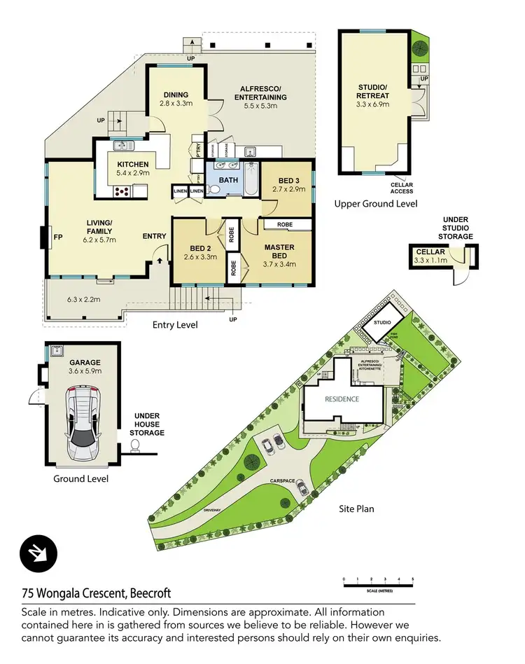 Floorplan of Homely house listing, 75 Wongala Crescent, Beecroft NSW 2119