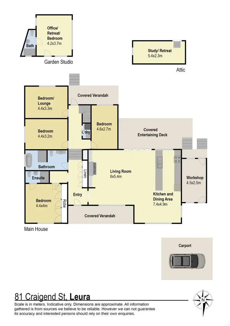 Floorplan of Homely house listing, 81 Craigend Street, Leura NSW 2780