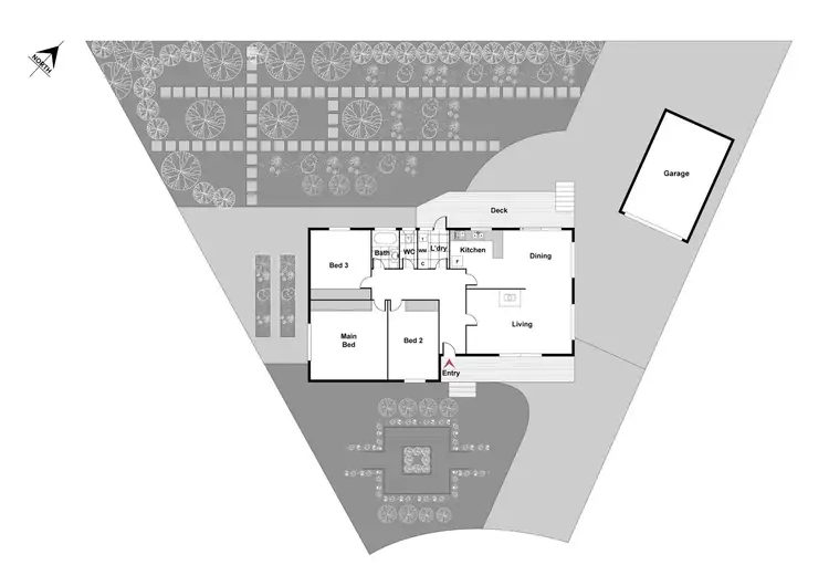 Floorplan of Homely house listing, 12 Shiels Place, Curtin ACT 2605