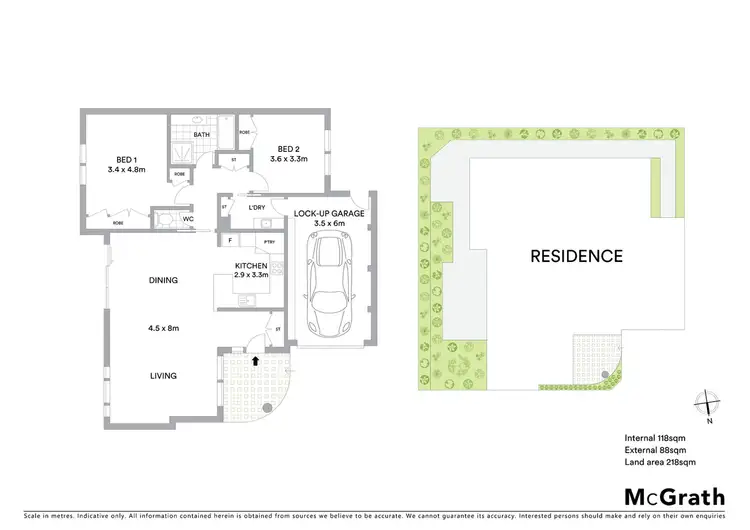 Floorplan of Homely townhouse listing, 2/12 Derby Street, Blackburn VIC 3130