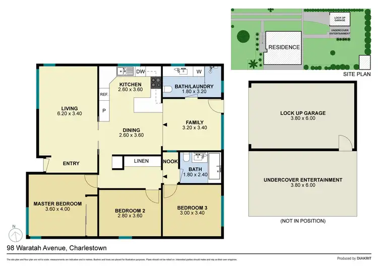 Floorplan of Homely house listing, 98 Waratah Avenue, Charlestown NSW 2290
