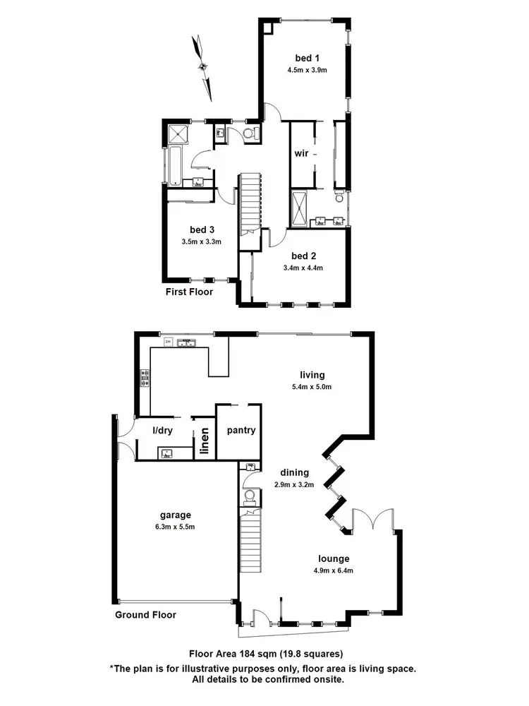 Floorplan of Homely house listing, 39 Gardiner Street, Berwick VIC 3806