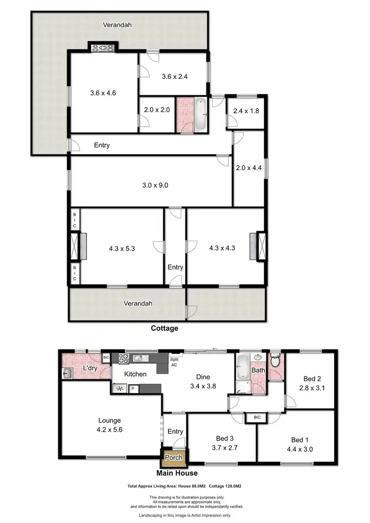 Floorplan of Homely rural property listing, 961 Hindmarsh Tiers Road, Hindmarsh Valley SA 5211