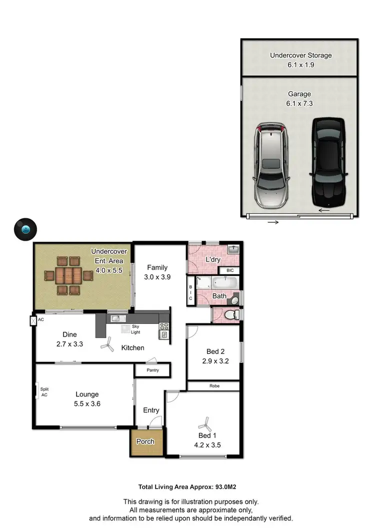Floorplan of Homely house listing, 1 Bishop Street, Willunga SA 5172
