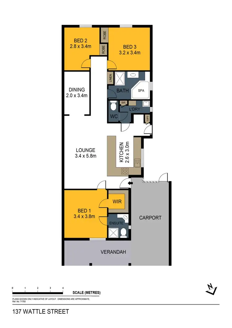 Floorplan of Homely house listing, 137 Wattle Street, Bendigo VIC 3550