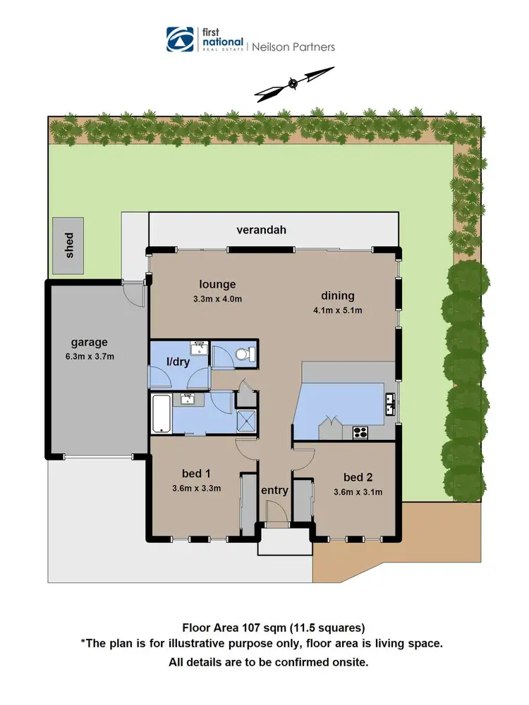 Floorplan of Homely unit listing, 4/101 Ebony Drive, Pakenham VIC 3810