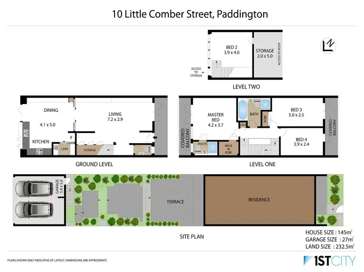 Floorplan of Homely house listing, 10 Little Comber Street, Paddington NSW 2021