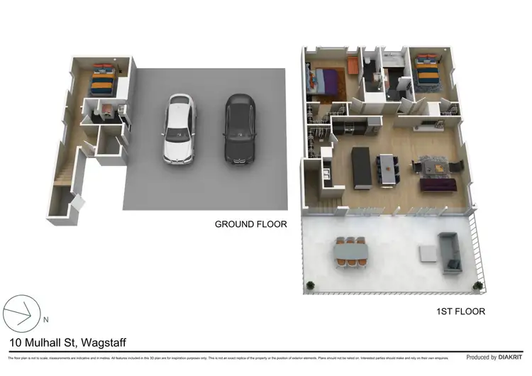 Floorplan of Homely house listing, 10 Mulhall Street, Wagstaffe NSW 2257