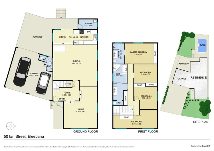 Floorplan of Homely house listing, 50 Ian Street, Eleebana NSW 2282
