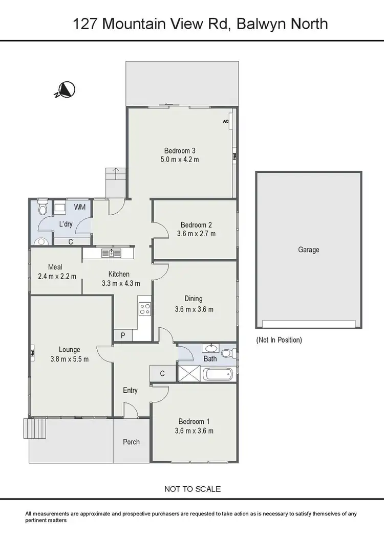 Floorplan of Homely house listing, 127 Mountain View Road, Balwyn North VIC 3104