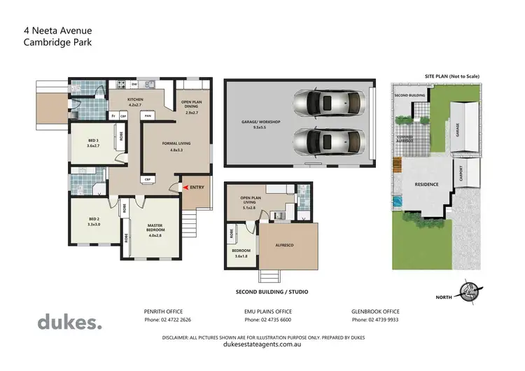 Floorplan of Homely house listing, 4 Neeta Avenue, Cambridge Park NSW 2747