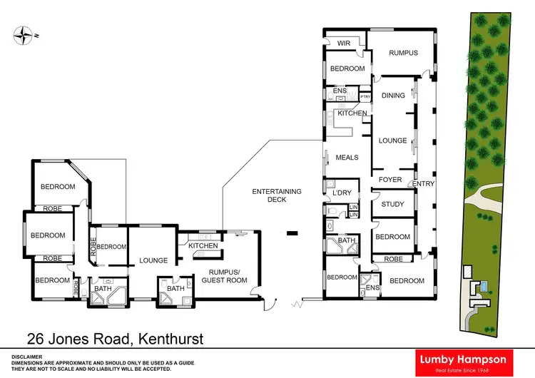 Floorplan of Homely house listing, 26 Jones Road, Kenthurst NSW 2156