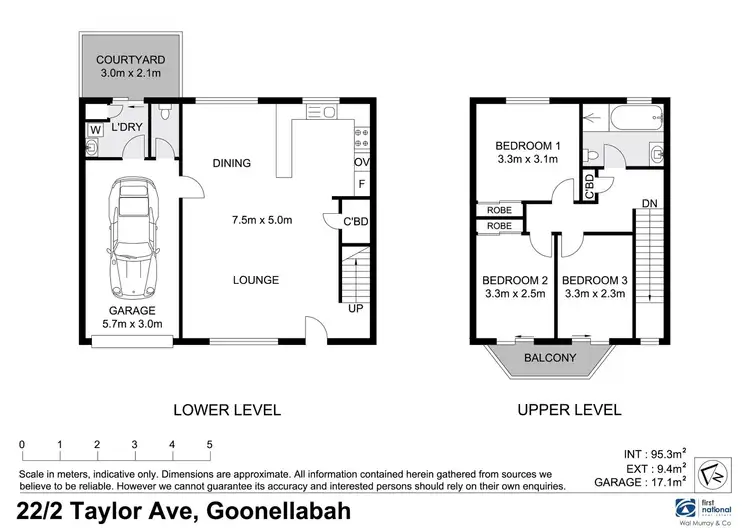 Floorplan of Homely unit listing, 22/2 Taylor Avenue, Goonellabah NSW 2480