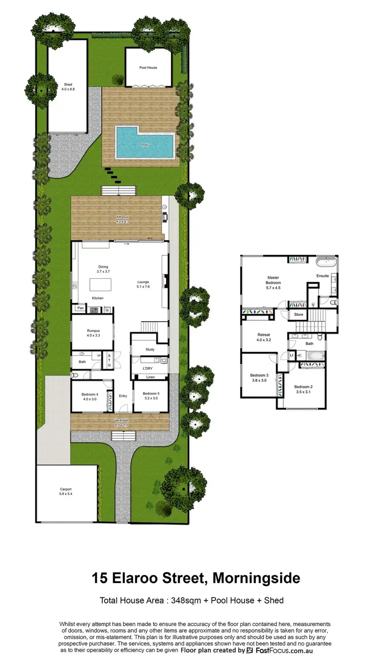 Floorplan of Homely house listing, 15 Elaroo Street, Morningside QLD 4170