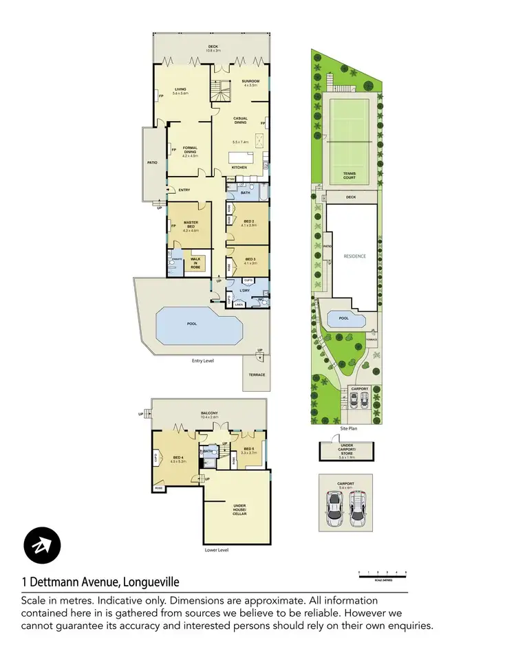 Floorplan of Homely house listing, 1 Dettmann Avenue, Longueville NSW 2066
