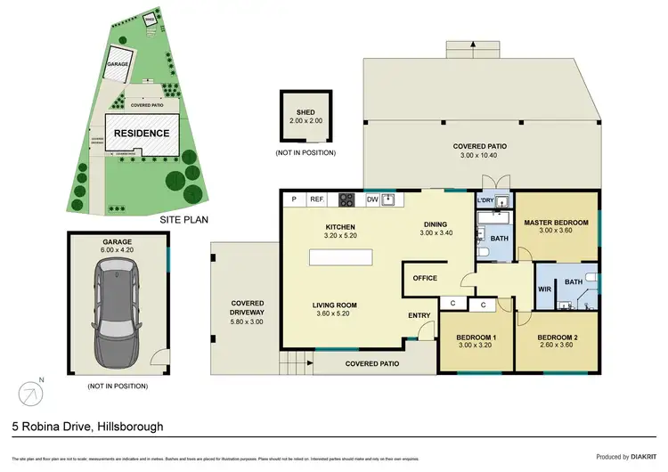 Floorplan of Homely house listing, 5 Robina Drive, Hillsborough NSW 2290