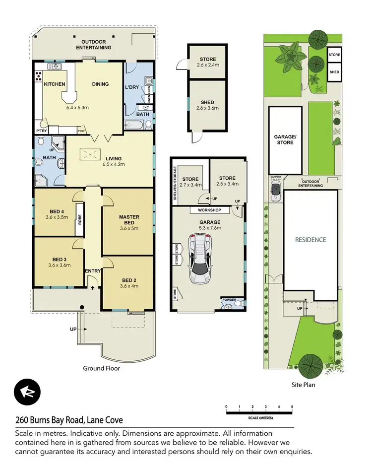 Floorplan of Homely house listing, 260 Burns Bay Road, Lane Cove NSW 2066