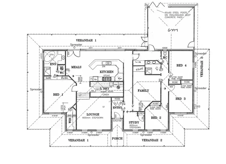 Floorplan of Homely house listing, 216 Fifth Street, Nichols Point VIC 3501