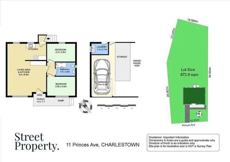Floorplan of Homely house listing, 11 Princes Avenue, Charlestown NSW 2290