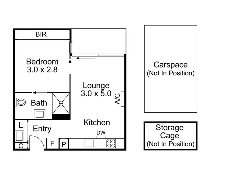 Floorplan of Homely apartment listing, 101/60 Wellington Street, St Kilda VIC 3182