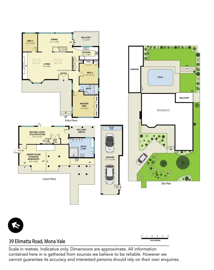 Floorplan of Homely house listing, 39 Elimatta Road, Mona Vale NSW 2103
