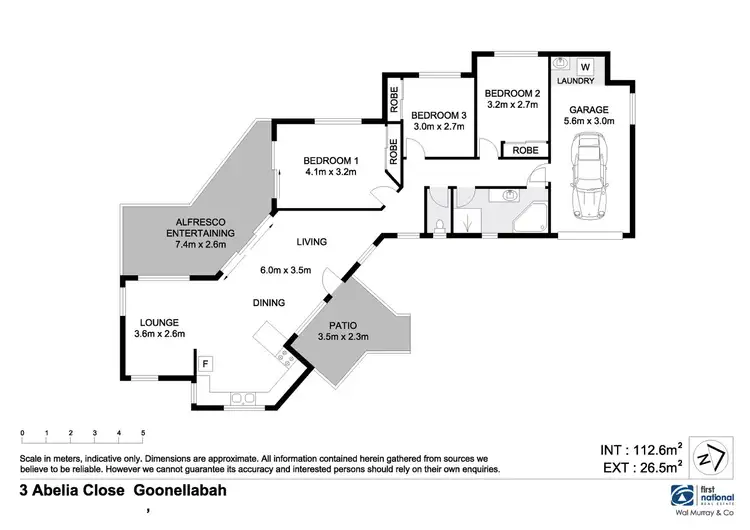 Floorplan of Homely house listing, 3 Abelia Close, Goonellabah NSW 2480