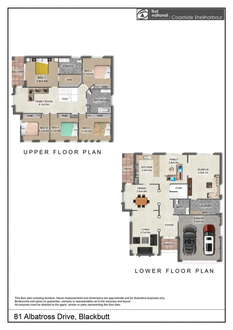 Floorplan of Homely house listing, 81 Albatross Drive, Blackbutt NSW 2529