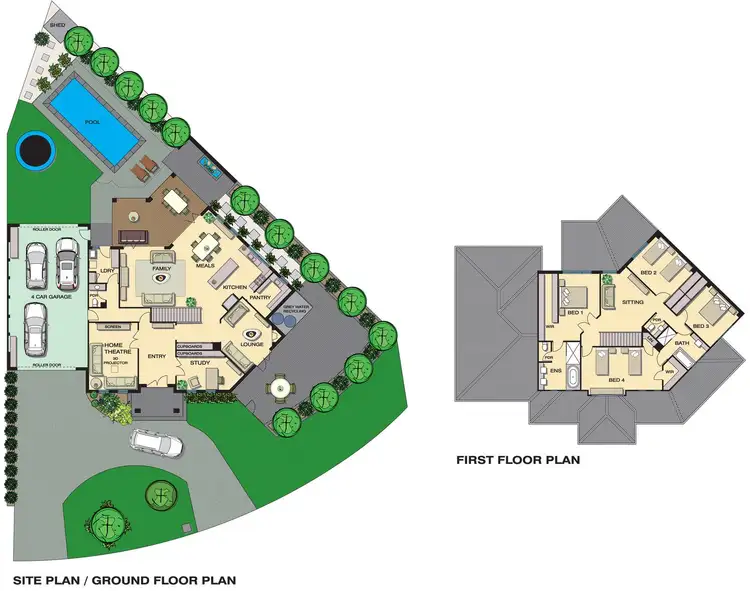Floorplan of Homely house listing, 19 Quarry Hills Drive, Berwick VIC 3806