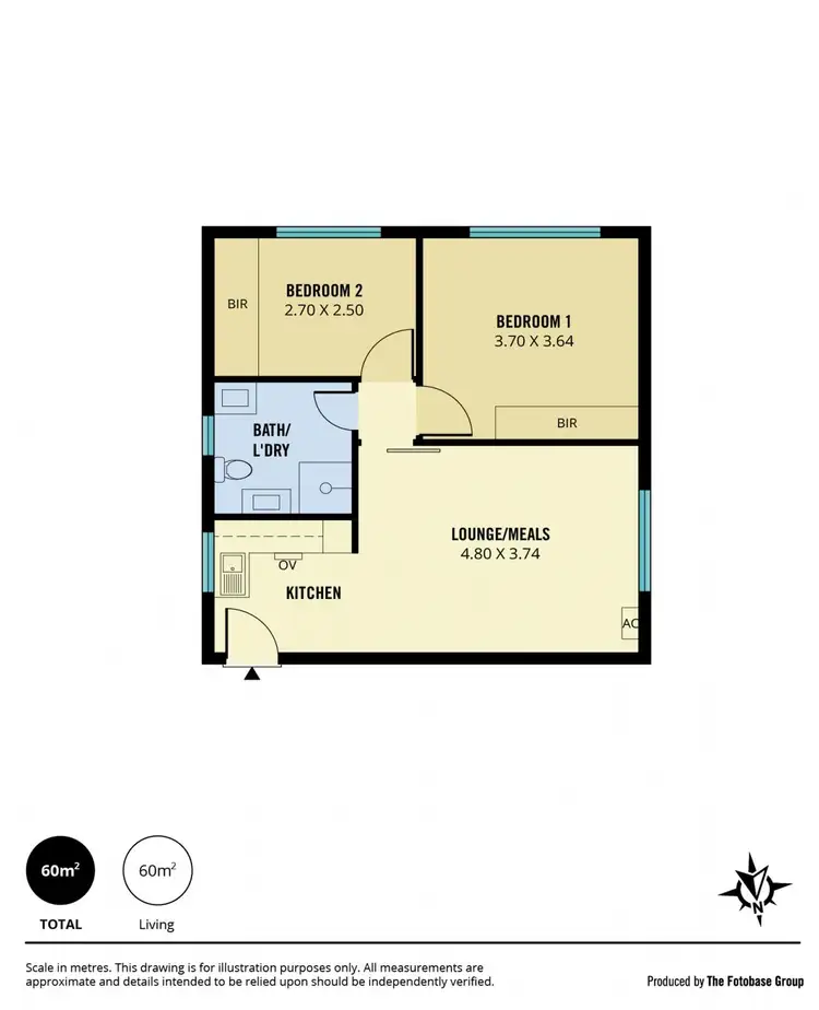 Floorplan of Homely unit listing, 11/3-5 Stirling Street, Marleston SA 5033