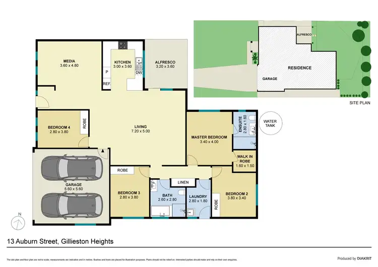 Floorplan of Homely house listing, 13 Auburn Street, Gillieston Heights NSW 2321