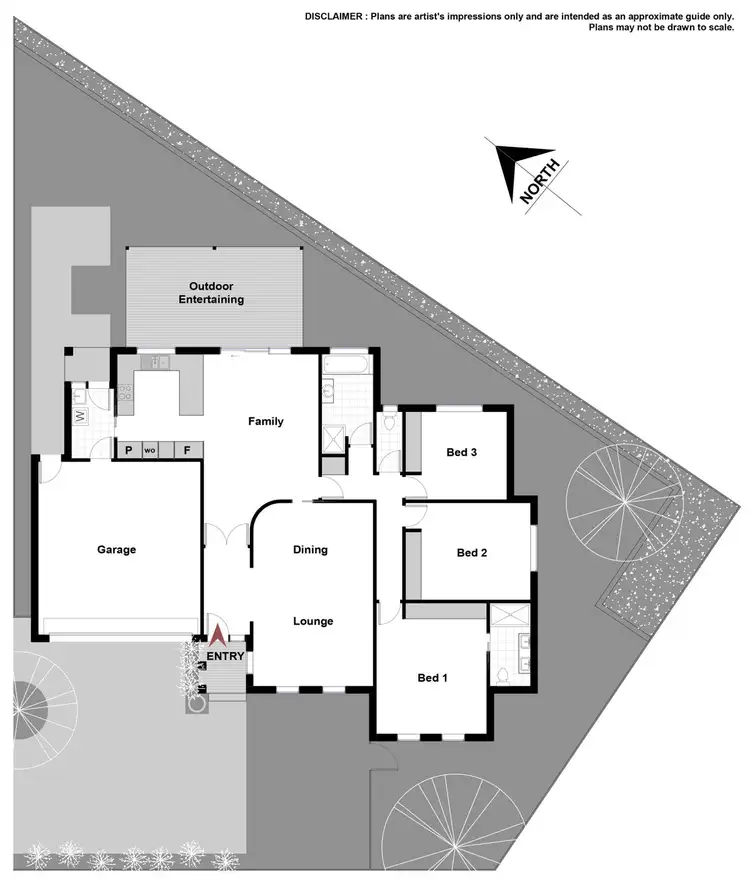 Floorplan of Homely townhouse listing, 2/9 Coora Place, Jerrabomberra NSW 2619