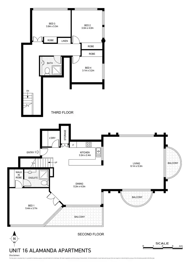 Floorplan of Homely apartment listing, 16/1-9 Veivers Road, Palm Cove QLD 4879