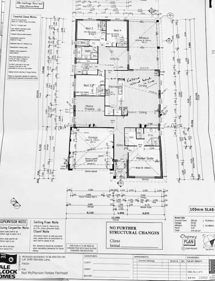 Floorplan of Homely house listing, 8 Wandoo Lane, Falcon WA 6210