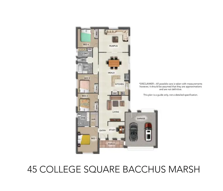 Floorplan of Homely house listing, 45 College Square, Bacchus Marsh VIC 3340