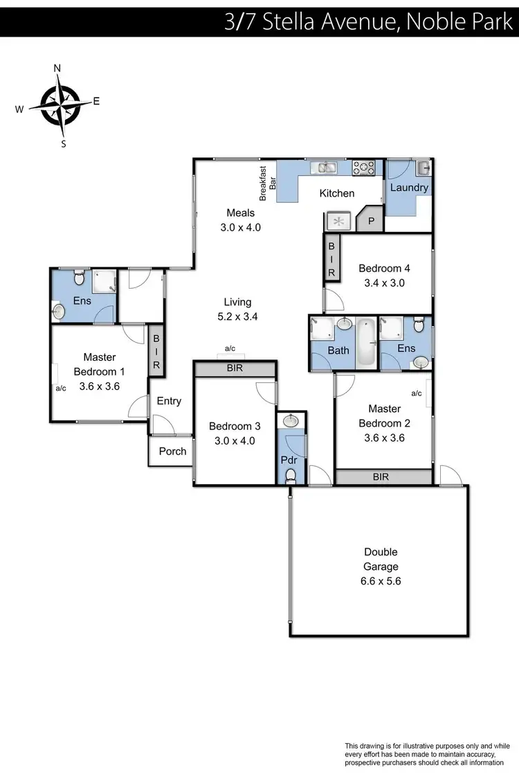 Floorplan of Homely unit listing, 3/7 Stella Avenue, Noble Park VIC 3174