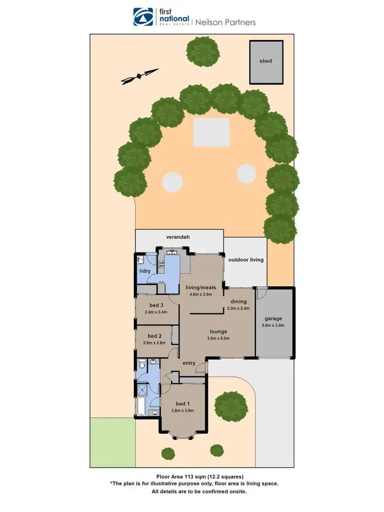 Floorplan of Homely house listing, 15 Kara Court, Pakenham VIC 3810