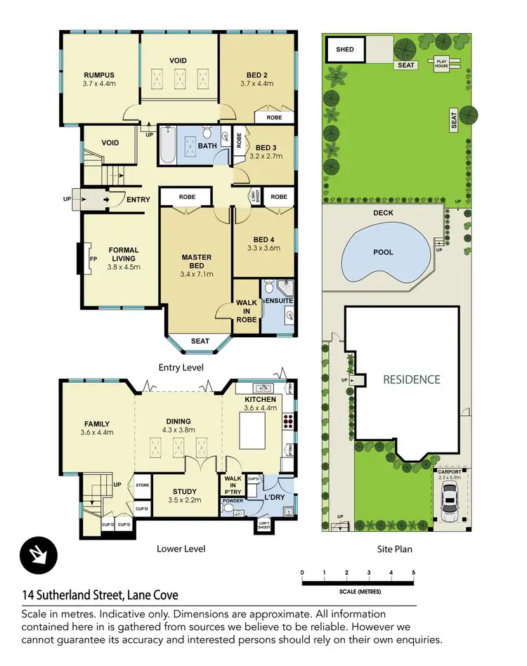 Floorplan of Homely house listing, 14 Sutherland Street, Lane Cove NSW 2066