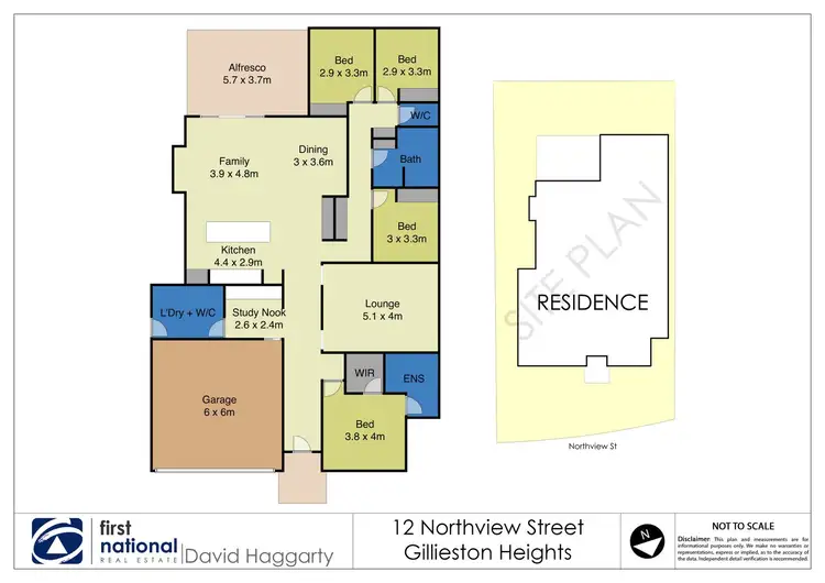 Floorplan of Homely house listing, 12 Northview Street, Gillieston Heights NSW 2321