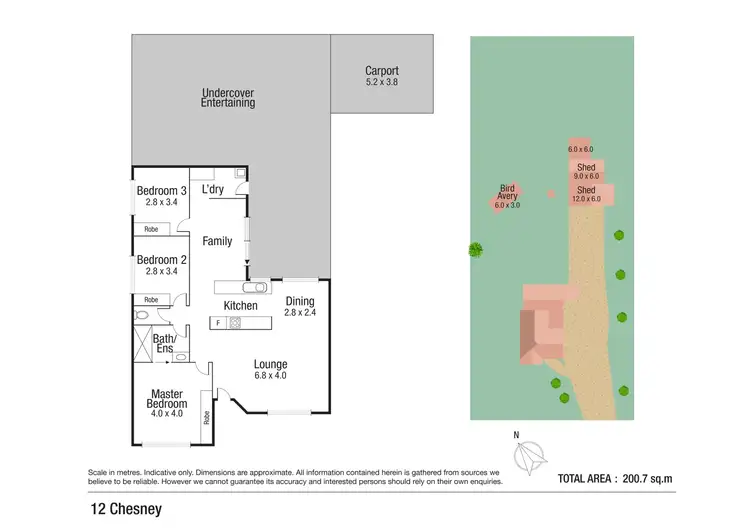 Floorplan of Homely house listing, 12 Chesney Road, Mount Low QLD 4818